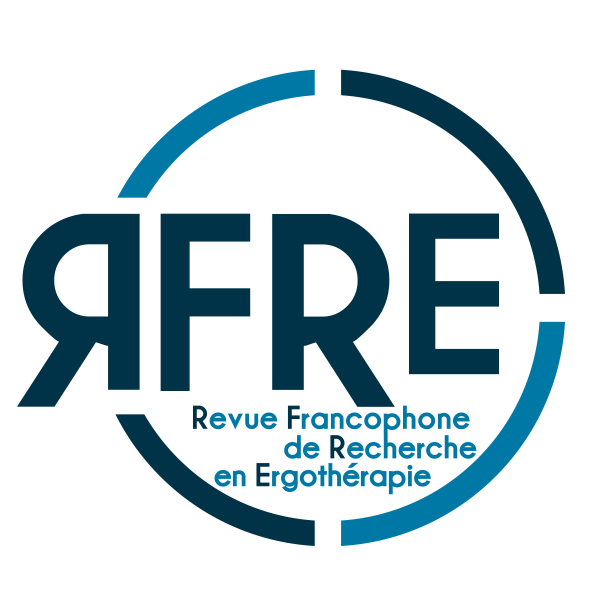 La Revue Francophone de Recherche en Ergothérapie en ligne